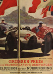 Programme cover of Nürburgring, 23/07/1939