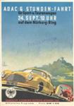 Programme cover of Nürburgring, 24/09/1950