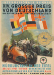 Programme cover of Nürburgring, 29/07/1951