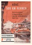 Programme cover of Nürburgring, 01/09/1963