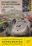 Programme cover of Nürburgring, 02/08/1964