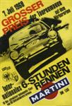 Programme cover of Nürburgring, 07/07/1968