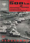 Programme cover of Nürburgring, 01/09/1968