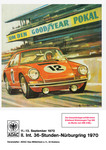 Programme cover of Nürburgring, 13/09/1970