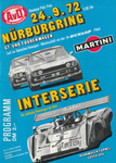 Programme cover of Nürburgring, 24/09/1972