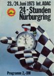 Programme cover of Nürburgring, 24/06/1973