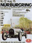 Programme cover of Nürburgring, 17/08/1975
