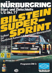 Programme cover of Nürburgring, 02/10/1977