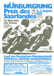 Programme cover of Nürburgring, 05/08/1979
