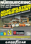 Programme cover of Nürburgring, 21/09/1980