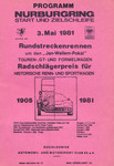 Programme cover of Nürburgring, 03/05/1981