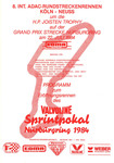 Programme cover of Nürburgring, 22/07/1984