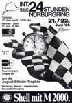 Programme cover of Nürburgring, 22/06/1986