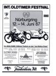 Programme cover of Nürburgring, 14/06/1987