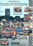 Programme cover of Nürburgring, 16/10/1994