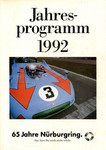 Cover of Nürburgring Magazine, 1992