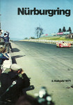 Cover of Nürburgring Magazine, 1971