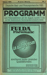 Programme cover of Nürnberg, 24/08/1921