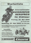 Programme cover of Nussdorf Hill Climb, 21/05/2005