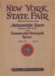 Programme cover of New York State Fairgrounds, 19/09/1925