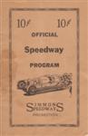 Programme cover of New York State Fairgrounds, 04/07/1936