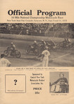 Programme cover of New York State Fairgrounds, 11/09/1953