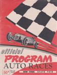 Programme cover of New York State Fairgrounds, 07/09/1957