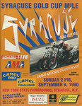 Programme cover of New York State Fairgrounds, 09/09/1990