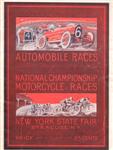 Programme cover of New York State Fairgrounds, 16/09/1922