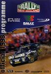 Programme cover of Rally New Zealand, 1998