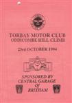 Oddicombe Hill Climb, 23/10/1994