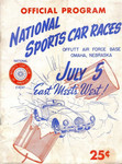Programme cover of Offutt Air Force Base, 05/07/1953