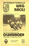 Programme cover of Oldebroek, 04/08/1973