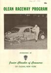 Programme cover of Olean Raceway, 30/05/1959