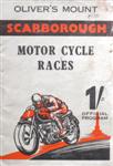 Programme cover of Oliver's Mount Circuit, 14/07/1950