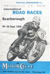 Programme cover of Oliver's Mount Circuit, 20/09/1958