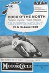 Programme cover of Oliver's Mount Circuit, 16/06/1962