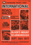 Programme cover of Oliver's Mount Circuit, 04/09/1977