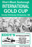 Programme cover of Oliver's Mount Circuit, 14/09/1986