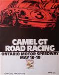Programme cover of Ontario Motor Speedway, 19/05/1974