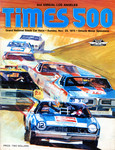 Programme cover of Ontario Motor Speedway, 23/11/1975