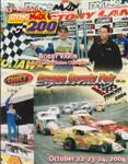 Programme cover of Orange County Fair Speedway (NY), 24/10/2004