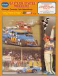 Programme cover of Orange County Fair Speedway (NY), 22/10/1989