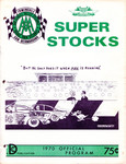 Programme cover of Orange Show Speedway, 03/10/1970