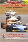Programme cover of Oran Park Raceway, 22/04/2001