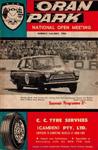 Programme cover of Oran Park Raceway, 02/05/1965