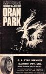 Programme cover of Oran Park Raceway, 16/12/1967