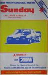 Programme cover of Oran Park Raceway, 01/05/1977