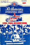 Programme cover of Oran Park Raceway, 25/02/1979