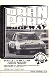 Programme cover of Oran Park Raceway, 27/05/1984